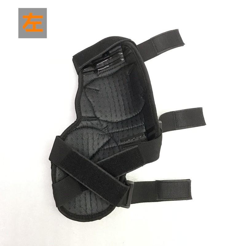 Ginocchiere per Moto con Protezione Anti-Abrasione Rimovibile Sicurezza in Curva Equipaggiamento Protettivo per Ciclismo