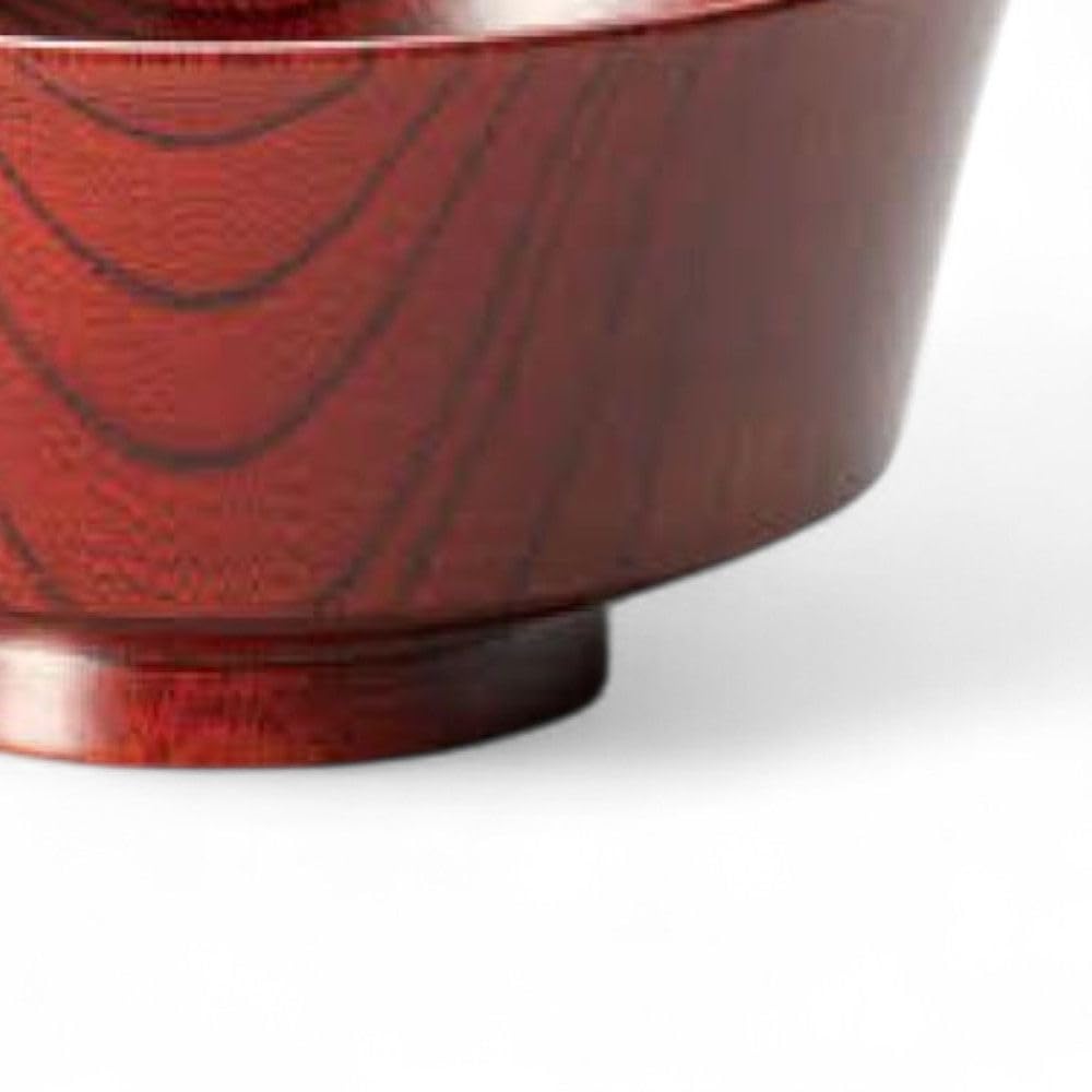 Lacquerware Tea Made In Japan J-kitchens Bowl, Wooden, Hand-Painted, PID-528572,