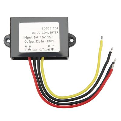 DC DC 5V 5?11V To 12V 4A Waterproof Boost Converter Overvoltage Protection DC Voltage Regulator