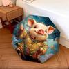 1 PC Automatic Folding Umbrella - Fantasy Pig Pattern, Portable & Foldable Design with 8 Ribs, Christmas Birthday Gifts