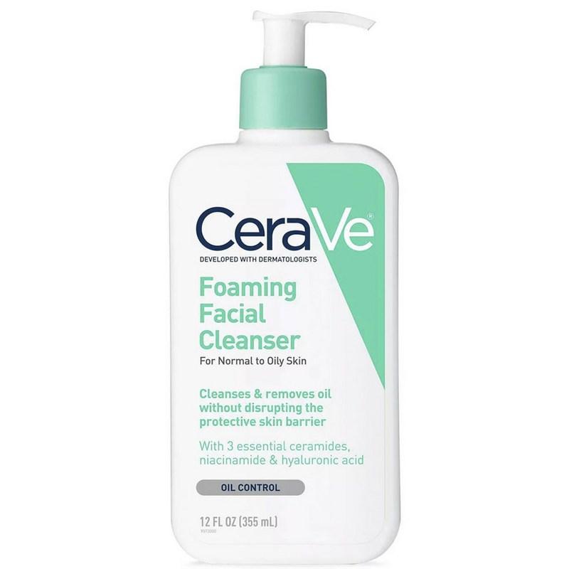 CeraVe Foaming Facial Cleanser, 355ml, 1 Pcs