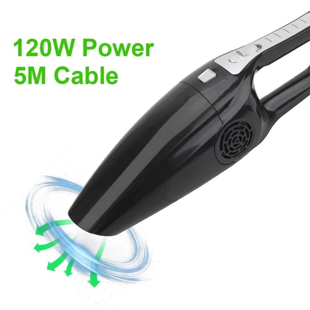 Dry Wet Dual Use Car Vacuum Cleaner High Power Car Interior Vacuum Car Accessories  Automobile