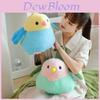 Adorable Chubby Parrot Plush Toy Cute Bird Stuffed Animal Soft Doll For Kids