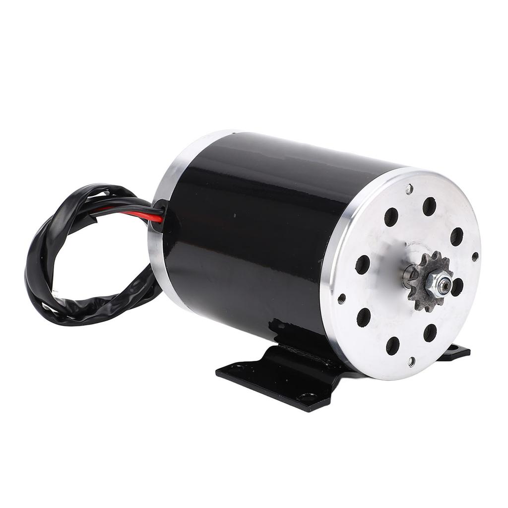 Elektrikli Scooter Bisiklet için Gaz Kolu ile 48V 1000W Yüksek Hızlı Fırçalı Motor 3000rpm Elektrik Motor Kontrol Cihazı Kiti