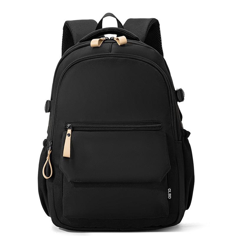 

Lightweight Backpack Travel Backpack Large Capacity Student Schoolbag чёрный