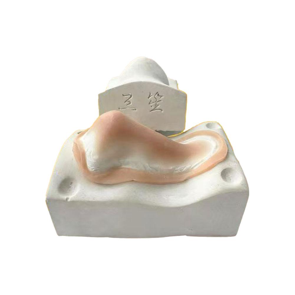 

Protein Silicone Prosthetic Nose Reusable Silicone Fake Nose Kit Cos Stage Makeup Reusable Costume Face Prosthetic