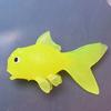 Goldfisch Modell Bunt Cartoon Fisch Serie Miniatur Figur Ornament Weiches TPR Meerestier Fisch Figur Kinder Angelspielzeug Aquarium Dekoration