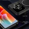 Magsafe Wireless Charge Magnetic Ring Armor Case For Xiaomi Redmi 14C 14 C Redmi14C Stand Holder Cover For Poco C75 C 75 PocoC75