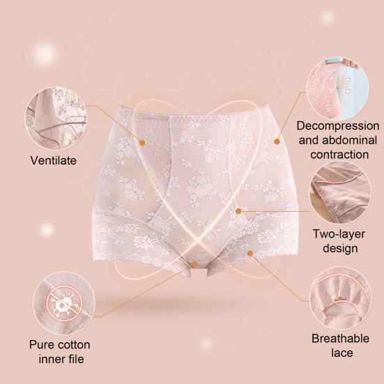 Dámské Kalhotky Bezešvé Vysoký Pas Tenká Krajka Vysoká Elasticita Dobrá Prodyšnost Zvednutý zadek Slim Fit Tenký Rychleschnoucí Ležérní Sportovní spodky Dámské kalhotky