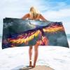 Phoenix Beach Towel Microfiber Quick Dry Sand Free Towel Travel Beach Towels Lightweight Beach Towel Pool Swimming Gym Travel