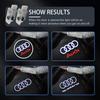 2PCS Car Door Welcome LED Light Logo Projector Laser For Audi A1 A3 A4 A5 A6 B5 B6 B7 B8 C5 C6 C7 A7 A8 Q3 Q5 Q7 TT Car Sticker