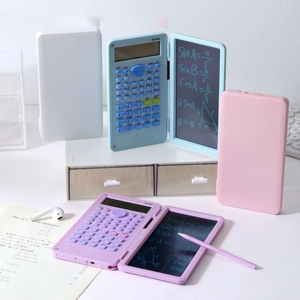 6-inch Function Calculators with Tablet Foldable Office LCD Drawing Pad  Finance Accounting Tool