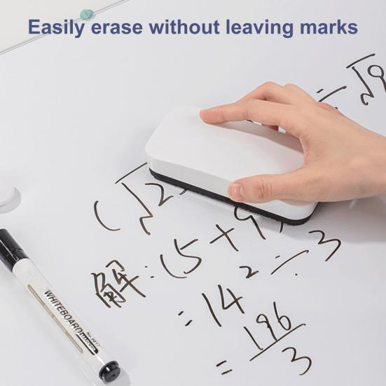 Magnetic Whiteboard Eraser Labor-saving Wipe Clean Comfortable To Grip Classroom Magnetic Black Board Brush School Supplies for Enterprise