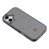 KIGC For iPhone 17 Case Compatible with MagSafe PC + TPU + PU Electroplating Phone Cover