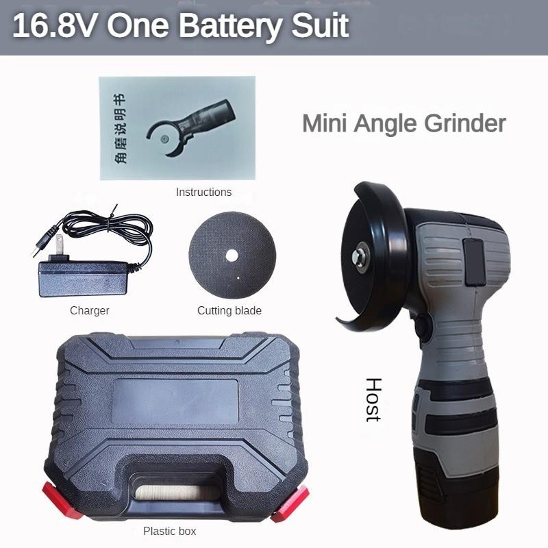 Portable Mini Multifunctional Polishing Machine Household Handheld Electric Angle Grinder Rechargeable Small Cutting Machine
