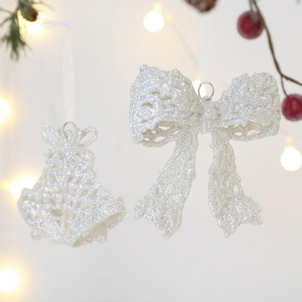 1Pcs Christmas Decoration Glitter Angel Hanging Xmas Tree Pendant Ornament for Home Decor New Year Gifts Navidad Accessories
