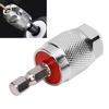 Keyless Drill Chuck Bit 1Celsius4in Hex Shank Conversion Tool 1.5-6.5mm Quick Screw Driver Drill Adapter Detachable Lightweight for 3 Jaw Electric  