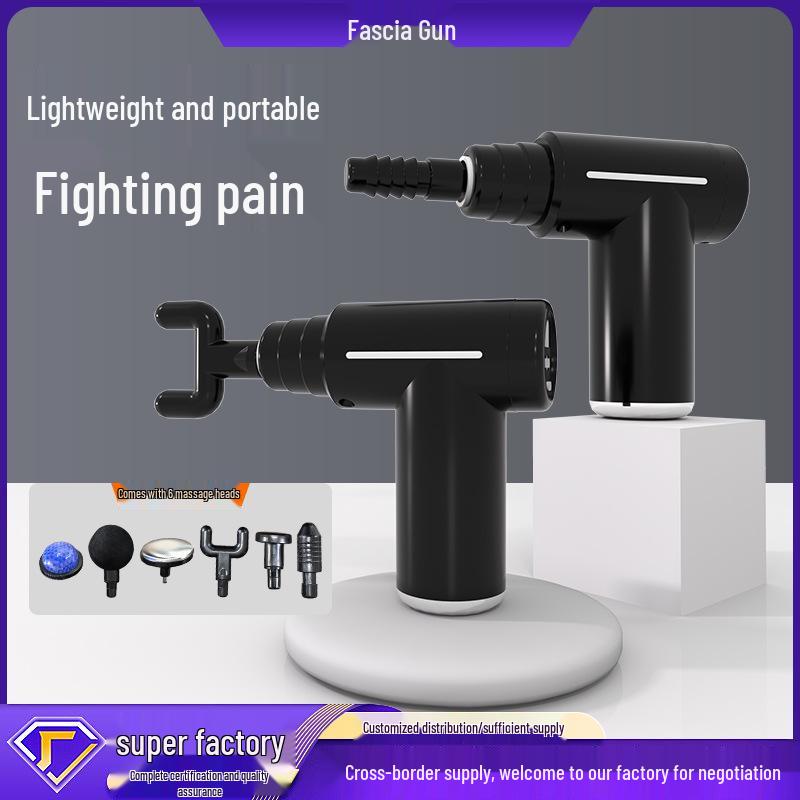 Multifunctional Hot & Cold Fascia Gun Muscle Massager Mini Device - Russian Bestseller with Hot Compress