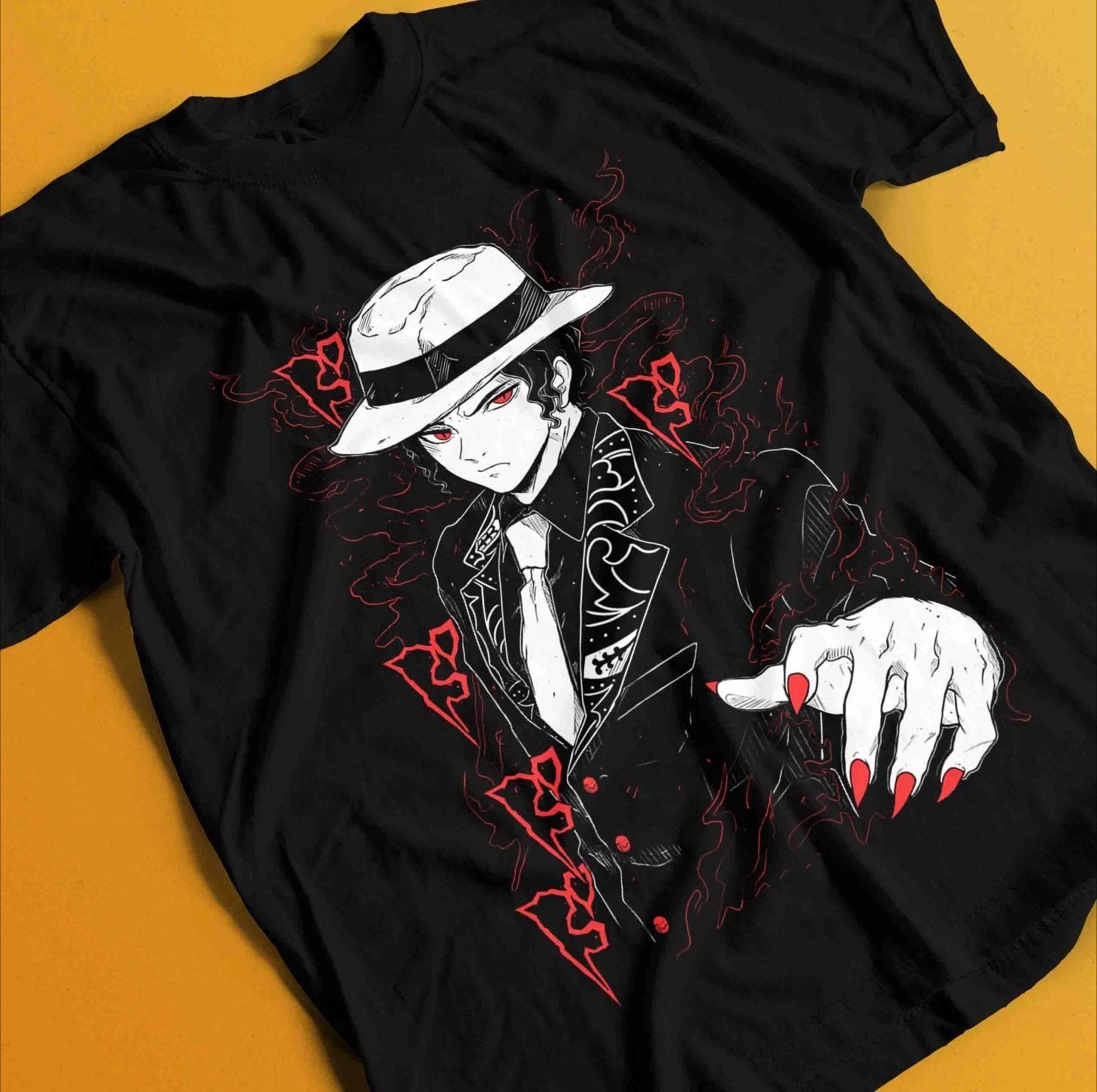 

Demon Slayer Shirt Muzan Tshirt Zenitsu TShirt Akaza Muzan Tanjiro Doma Nezuko Summer Unisexs and Womens Breathable Tshirt Top S