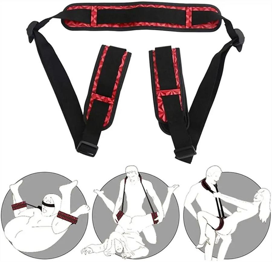 Sex Toys for Couples Self Bandage Belt Bdsm Sets Adult Swing Leg Spreader Fetish Rope Sm Slave