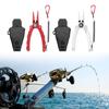 Fishing Lip Gripper Grabber Light Weight Aluminum Alloys Fishing Tackle Lip Grip Grabber Clamps Keeper Fishing Pliers