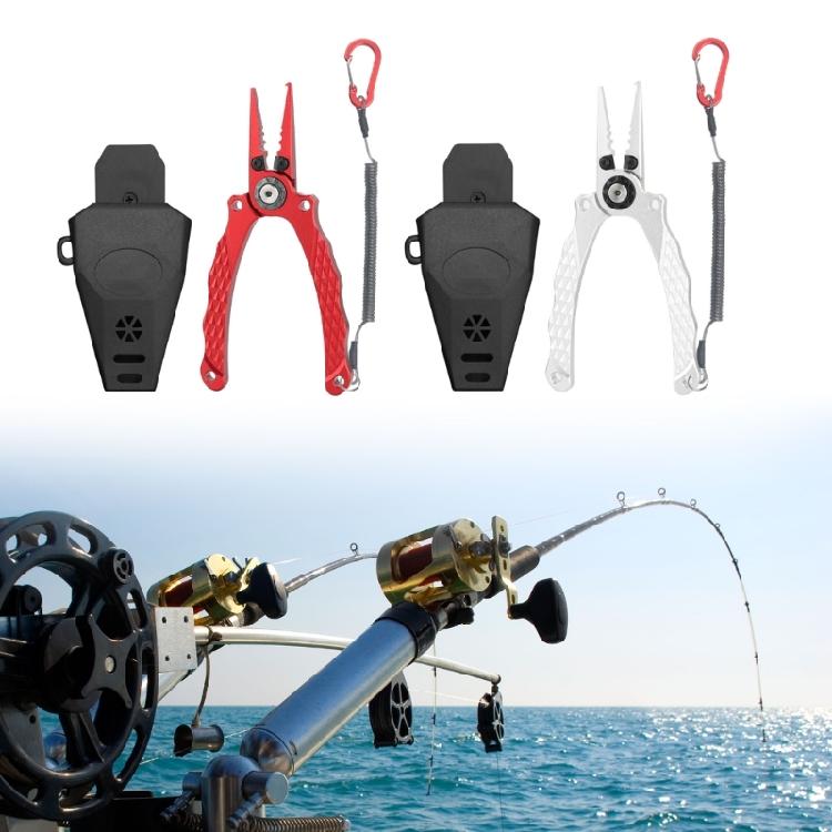 Fishing Lip Gripper Grabber Light Weight Aluminum Alloys Fishing Tackle Lip Grip Grabber Clamps Keeper Fishing Pliers