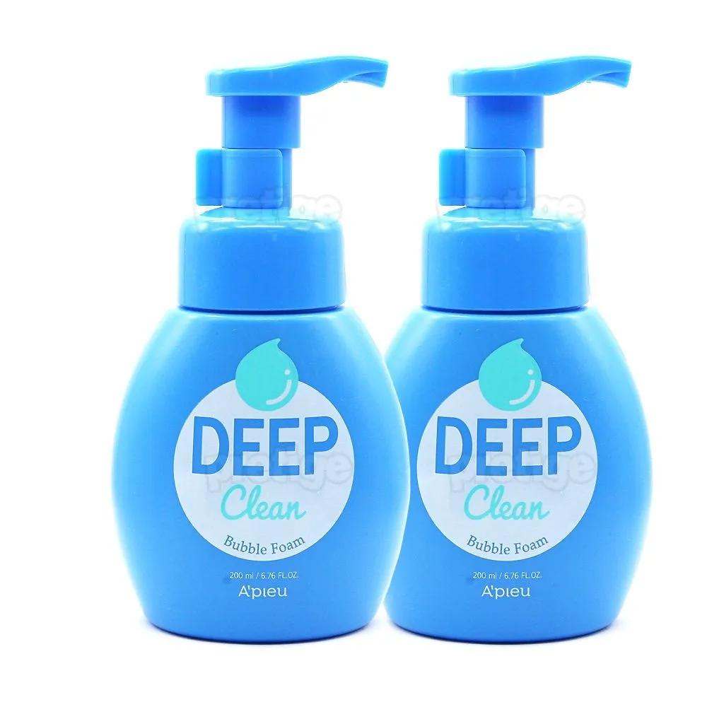 A PIEU Deep Clean Bubble Foam Cleanser 200ml+200ml