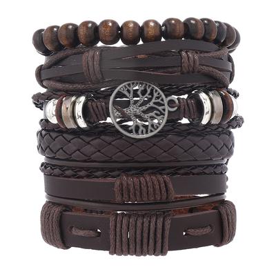 6-teiliges Herrenarmband-Set