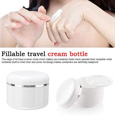 Cosmetic Lotion Round Bottle Cosmetic Jar Empty Bottles Refillable Bottles Cosmetic Container