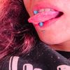 15/45/100pcs/Bag Women Men Fashion Rainbow Stainless Steel Tongue Piercing Ring Mix Tongue Barbell Ear Nipple Piercing Ring Pircing Jewelry