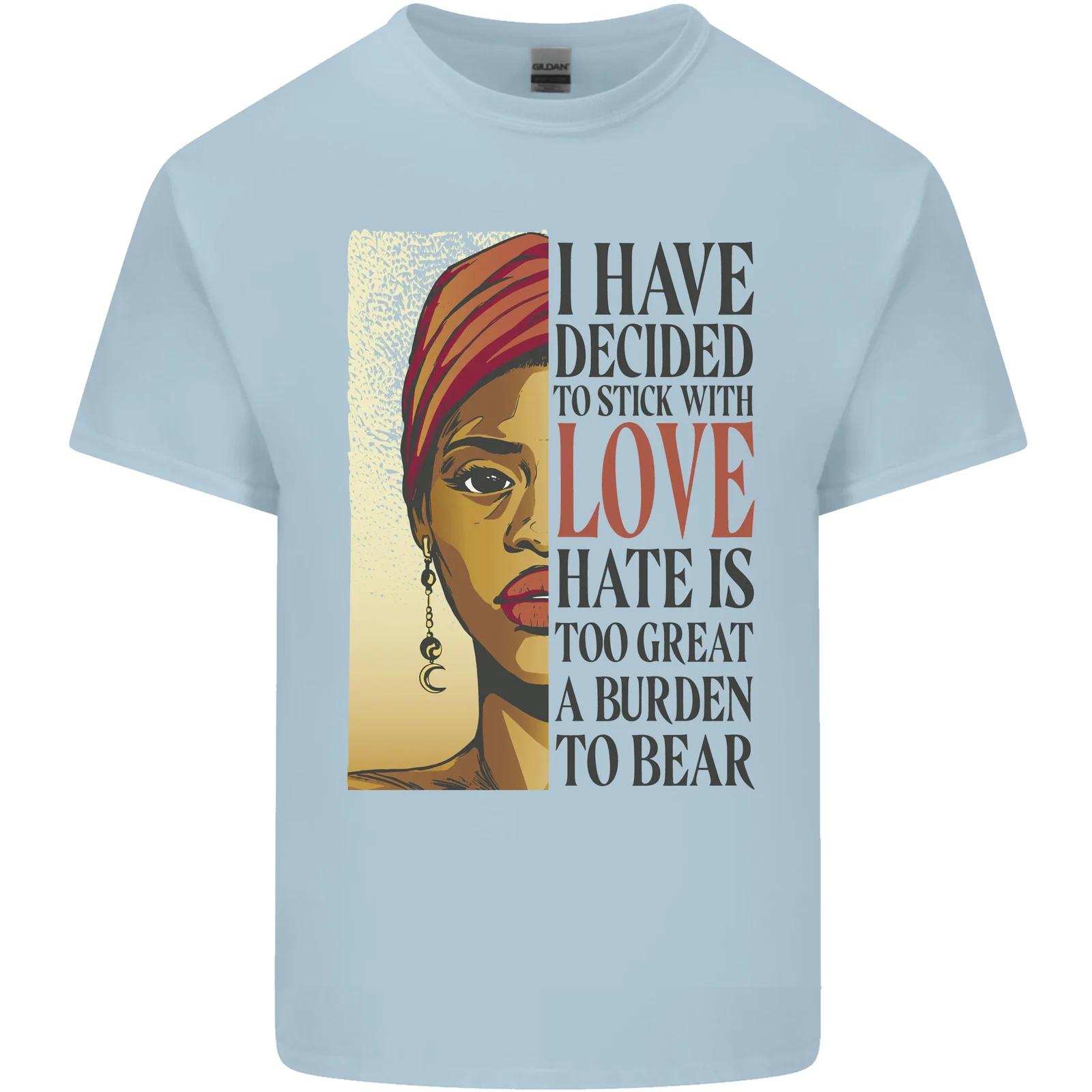 Stick With Love Black Lives Matter Kids T-Shirt Childrens S