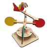 1 Set Diy Science Experiment Kit & Education Model Diy Wind Vane Toy Physics Science Toys For Children Gift