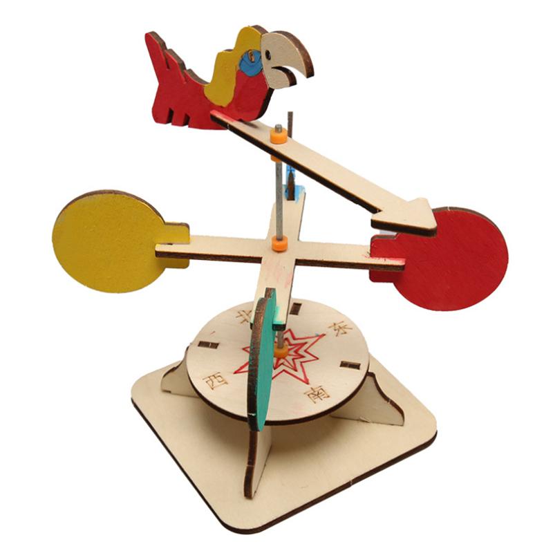 1 Set Diy Science Experiment Kit & Education Model Diy Wind Vane Toy Physics Science Toys For Children Gift
