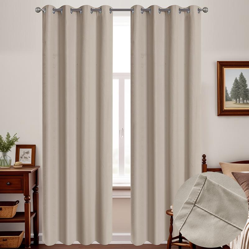 Full Blackout Waterproof Curtain Cloth Composite Curtain, Outdoor Waterproof Blackout Fabric