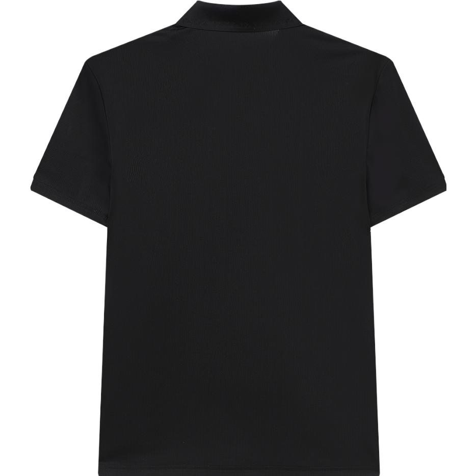 FILA 2023 New Knit Short Sleeve Polo Shirt Men tops Black F11M327116FBK