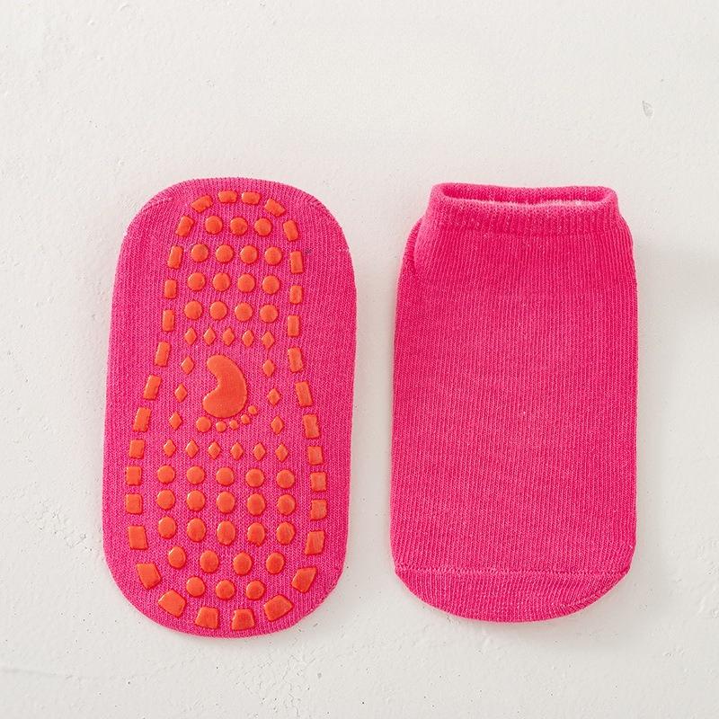 Men and Women Spring and Autumn Silicone Glue Non Slip Trampoline Sports Floor Socks