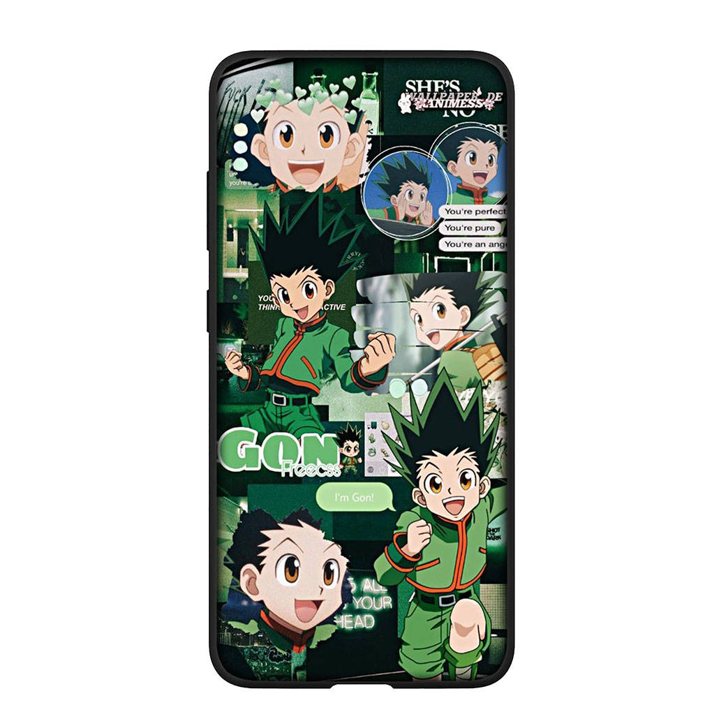 Case for Samsung Galaxy S25 S24 S23 iPhone 16 15 Xiaomi Redmi Note 14 13 12 16E 11 Pro Max OPPO Moto Huawei Poster Killua Hunter X Hunter Gon Freecss