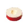 Round Drum Shape Nut Serving Tray Dustproof Fruit Plate  Living Room