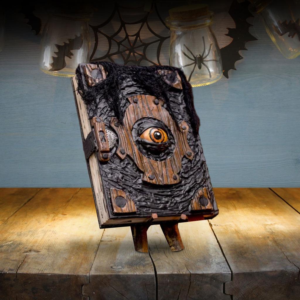 Curse The Devil's Eye Horror Book Atmosphere Decoration Home Handicrafts And Ornaments In Stock