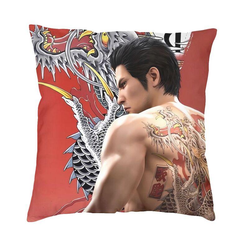 Yakuza Japan Square Pillowcover Home Decor Cushions Throw Pillow For Living Room Double-Sided Printing