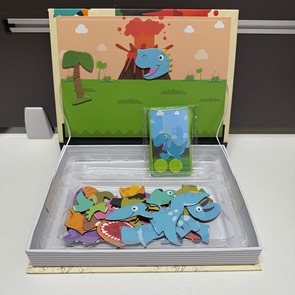 Diy Puzzle Magnetic Spell Book Baby Children Magnetic Stick Early Education Toy Gift