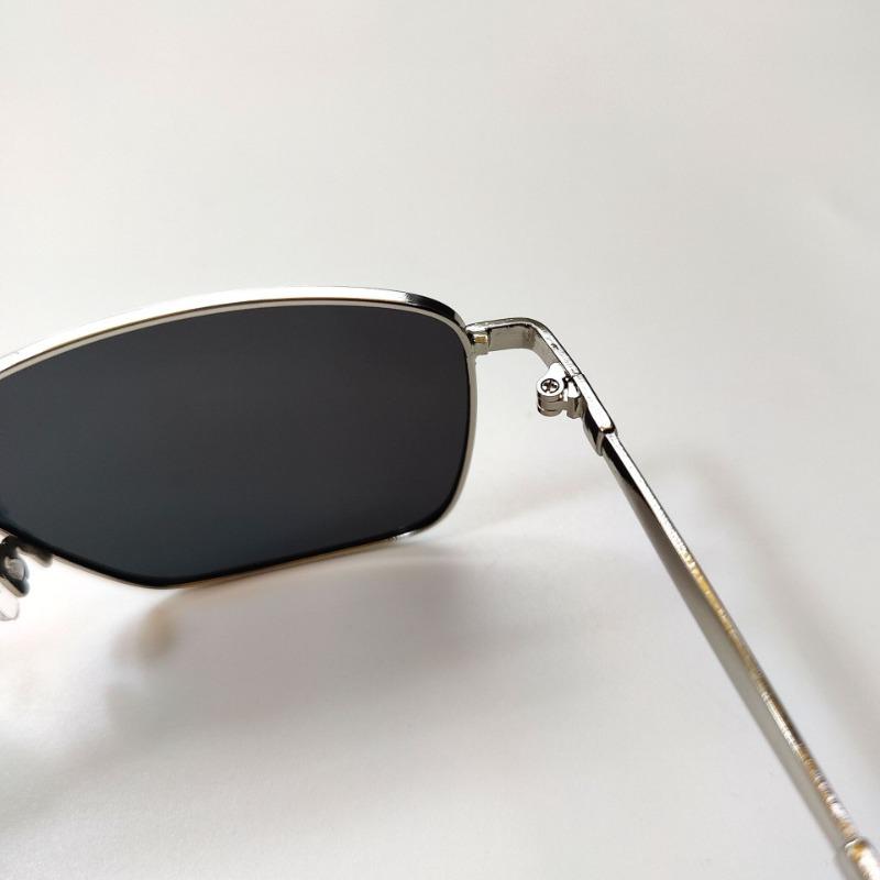 New Men's Square Metal Sunglasses Fashion Men's Driving Sun Glasses Vintage Male Shading Eyewear UV400 Oculos De Sol