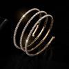 Arm Ring Rhinestone Elastic Bracelet Performance Belly Dance Jewelry Bride Multi-layer Grab Chain Bracelet Women