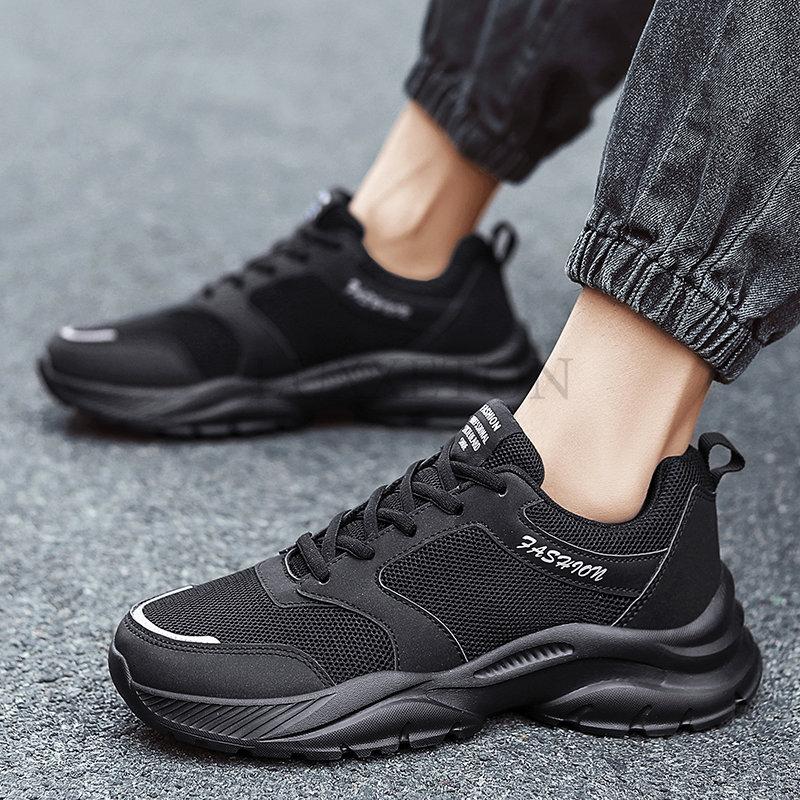 Casual Sports Shoes Breathable Shock Men Sneakers Cushion Couple Sports Shoes Lightweight Breathable Trend Men's Shoes 39-46