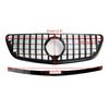 Gloss Black Front Bumper Grill Grille Fit Mercedes Vito W447 2015-19 GT Stlye