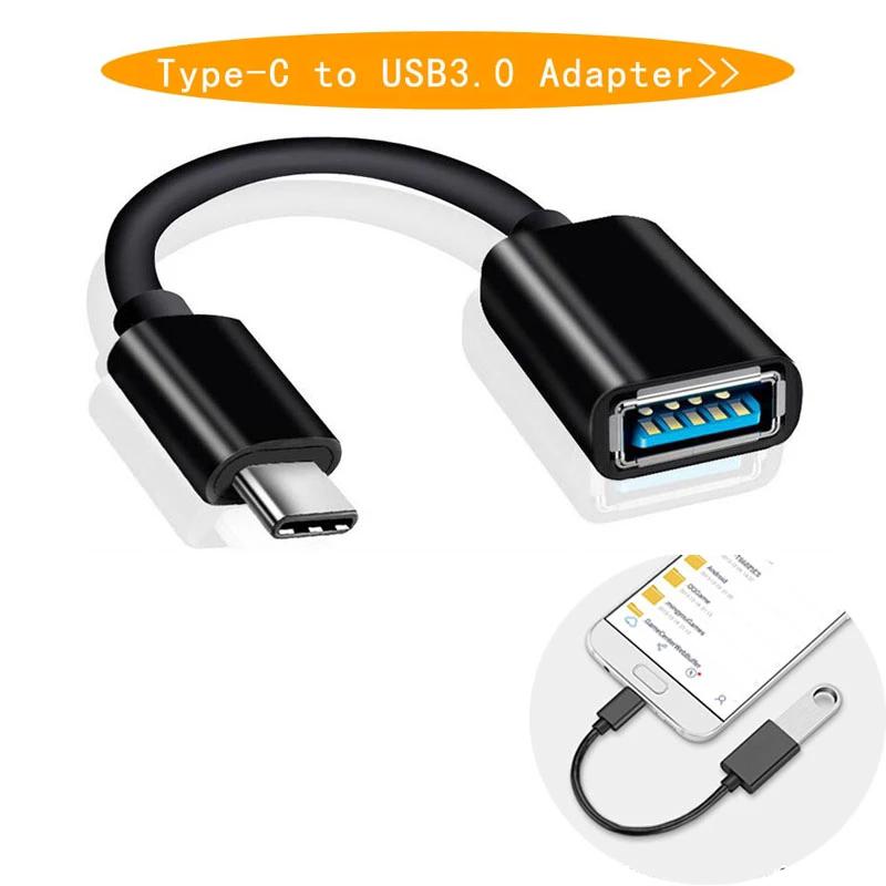 USB OTG Adapterkabel USB 3.0 Typ C Stecker auf USB A Buchse USB OTG Datenkabel Adapter für Mobiltelefone Universelle USB C Schnittstelle