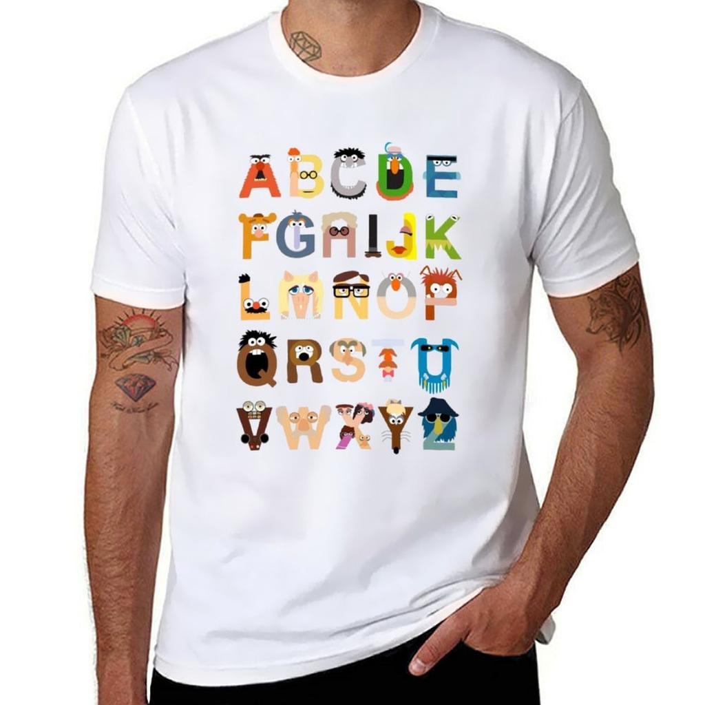 muppets TShirt Daily Casual Short Sleeve Tee Shirt