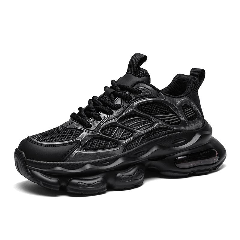 

Men s shoes four seasons low-top lace-up platform shoes leather surface trend casual dad shoes niche fashion sports heightening shoes 39