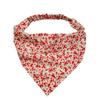 New Floral, Light and Fresh Fabric Triangular Handbag Hair Band Women's Elastic Band High-elasticity Square Scarf