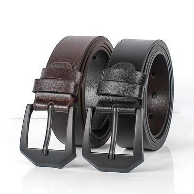 Hot Selling Men's Pin Buckle Leather Belt, Youth Jeans & Versatile Business Casual Waistband